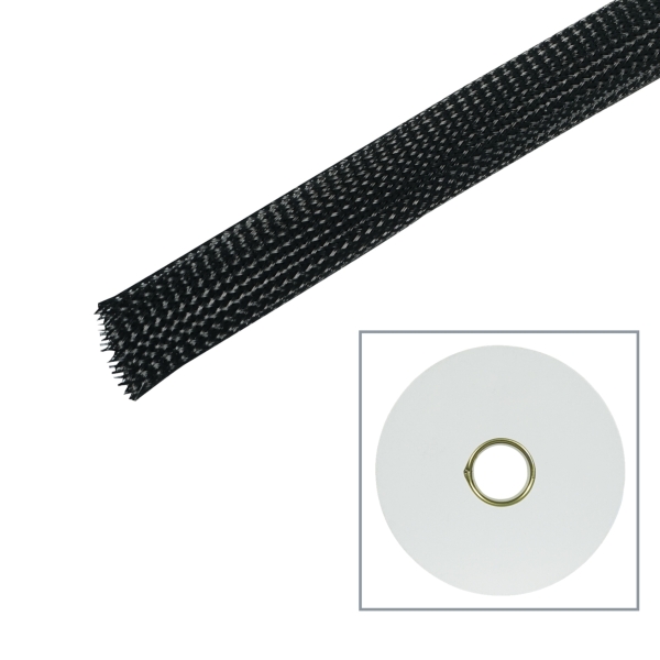 elumen8 Expandable Braided Sleeving, 25mm x 100m