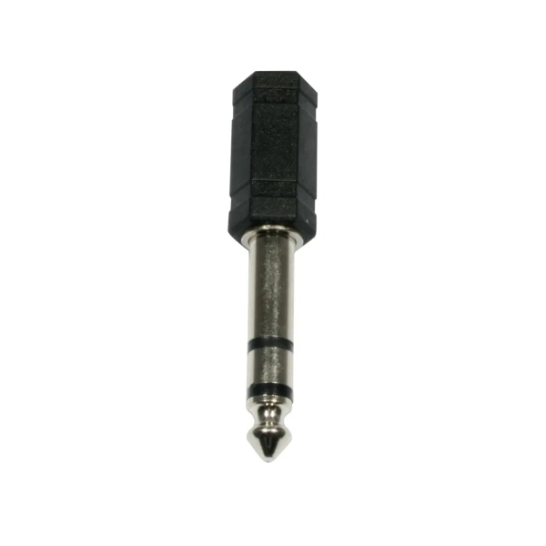 Accu-Cable AC-A-J3/J6 3.5mm Stereo Jack to 6.35mm Stereo Jack Adapter