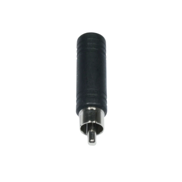 Accu-Cable AC-A-J6/RCA-M 6.35mm Mono Jack to Male RCA/Phono Adapter