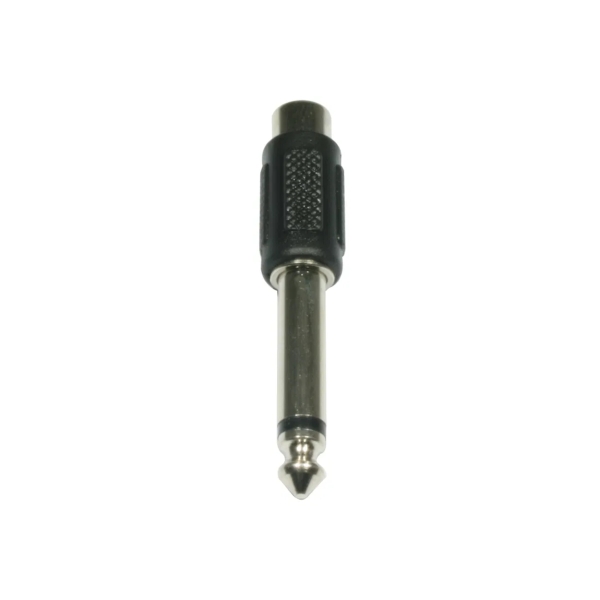 Accu-Cable AC-A-RF/J6M Female RCA/Phono to 6.35mm Mono Jack Adapter