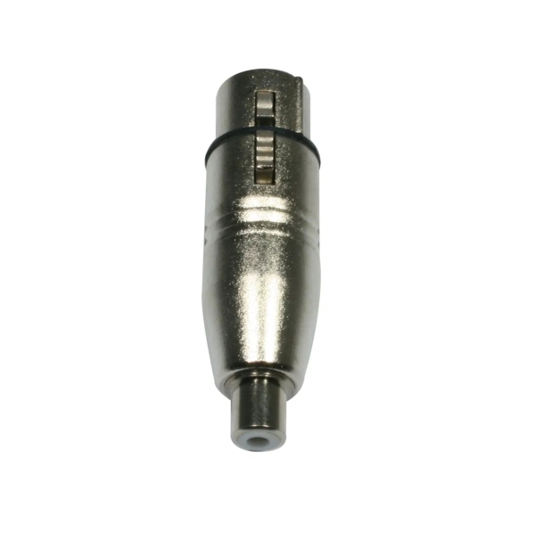 Accu-Cable AC-A-XF3/RF 3-Pin Female XLR to Female RCA/Phono Adapter