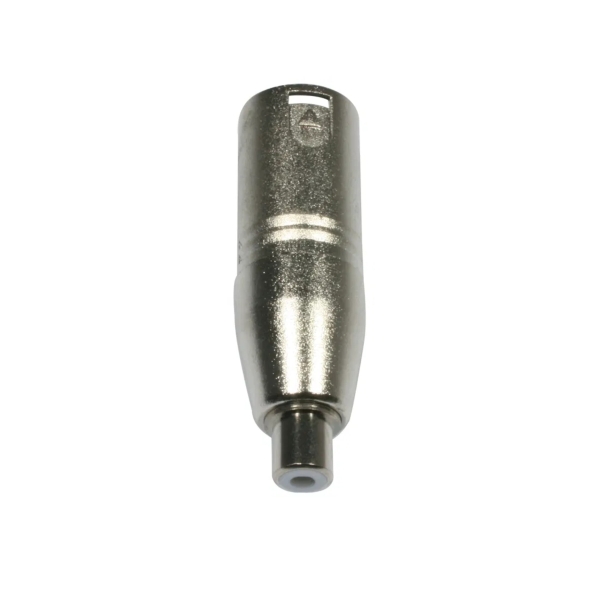 Accu-Cable AC-A-XM3/RF 3-Pin Male XLR to Female RCA/Phono Adapter