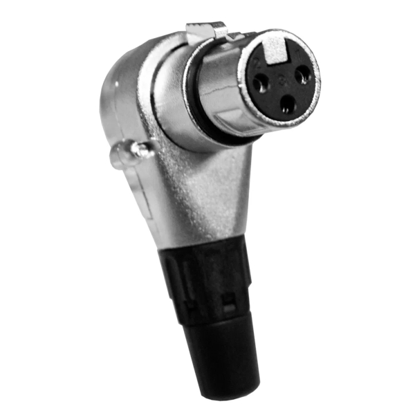 Accu-Cable AC-C-XF-90 Right-Angle 3-Pin Female XLR Connector