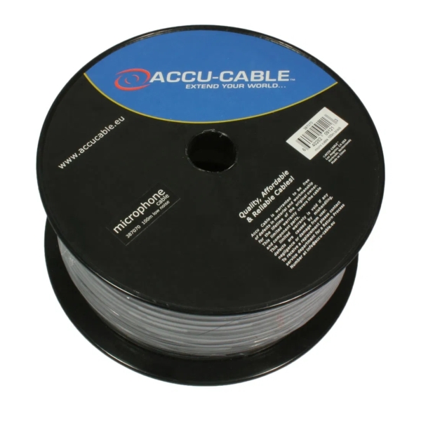 Accu-Cable AC-MC/100R-B Microphone Cable, 100m