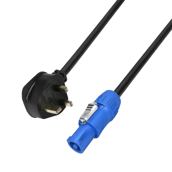 Accu-Cable MPC UK Plug to PowerCON Input - 1.8m