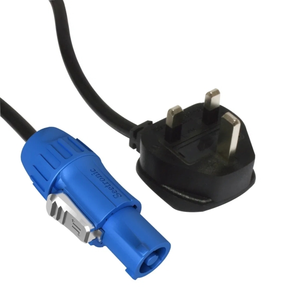 Accu-Cable MPC UK Plug to PowerCON Input, 10m
