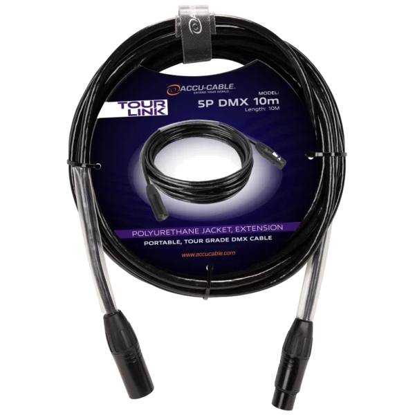 Accu-Cable Tour Link 5-Pin DMX - 10m
