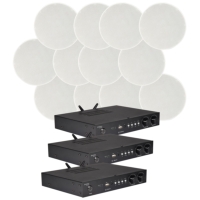 Adastra Smart Pack Multiroom 4 with 3 WiFi Amps & 12 Speakers