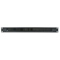 Adastra 1U Brush Rack Panel