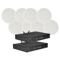 Adastra Smart Pack Multiroom 4 with 2 WiFi Amps & 8 Speakers