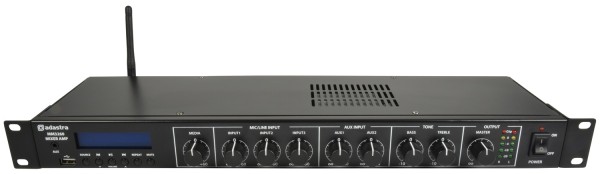 Adastra MM3260 Mixer-Amplifier, 2x 60W @ 4 Ohms with USB, FM and Bluetooth