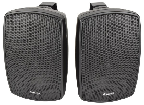 Adastra BH5-B 5.25 Inch Passive Speaker Pair, IP44, 50W @ 8 Ohms - Black