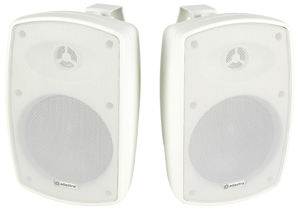 Adastra BH5-W 5.25 Inch Passive Speaker Pair, IP44, 50W @ 8 Ohms - White