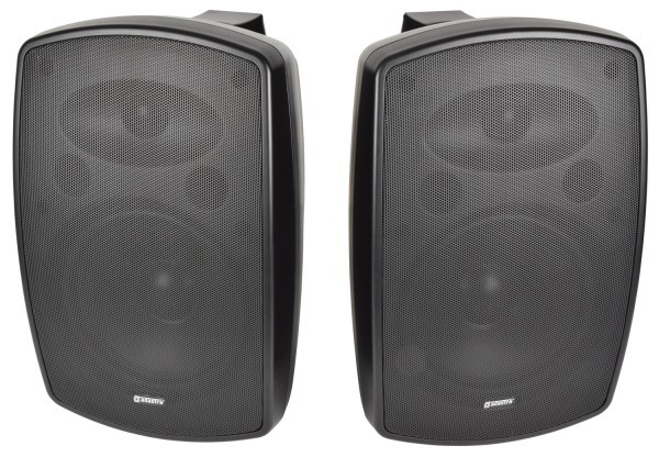 Adastra BH8-B 8 Inch Passive Speaker Pair, IP44, 80W @ 8 Ohms - Black