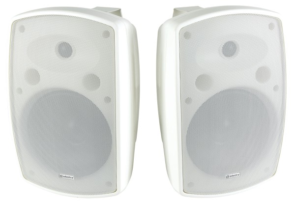 Adastra BH8-W 8 Inch Passive Speaker Pair, IP44, 80W @ 8 Ohms - White