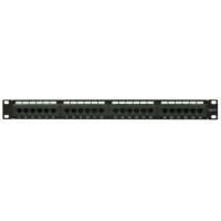 Adastra CAT6-24IDC Rackmount IDC Patch Panel, 24-Port - 1U