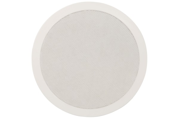 Adastra CC8V 8 Inch Ceiling Speaker, 60W @ 8 Ohms or 100V Line - White