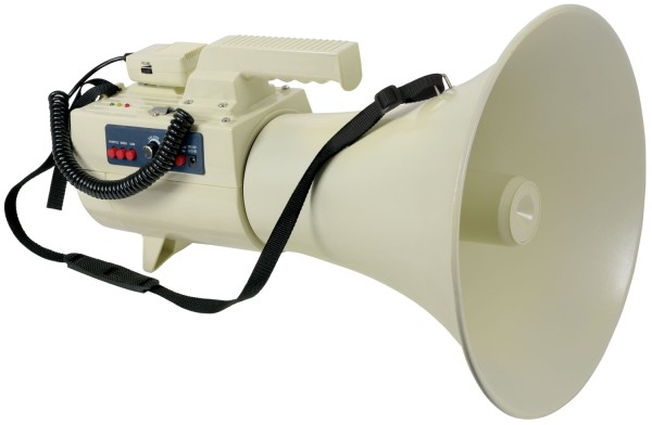 Adastra L50U Portable Megaphone, 50W with USB & SD Card Media Player