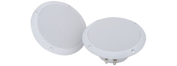 Adastra OD5-W8 5 Inch Water Resistant Ceiling Speaker Pair, IP35, 35W @ 8 Ohms - White