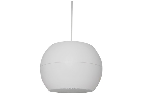 Adastra PS65-W 6.5 Inch Pendant Speaker, 30W @ 8 Ohms or 100V Line - White