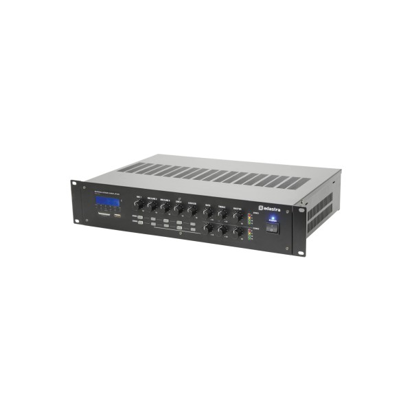 Adastra RM1202 2-zone Mixer-amplifier with USB/SD/FM/Bluetooth, 120W @ 4 Ohms or 100V Line