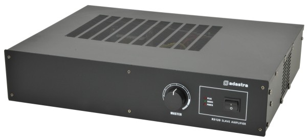 Adastra RS120 Slave Amplifier, 120W @ 8 Ohm or 100V Line