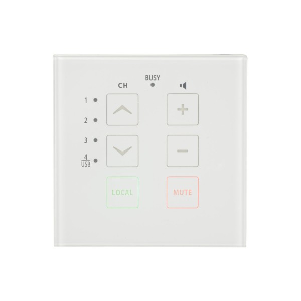 Adastra TR86 Touch Remote Wall Plate for RZ45 Audio Matrix