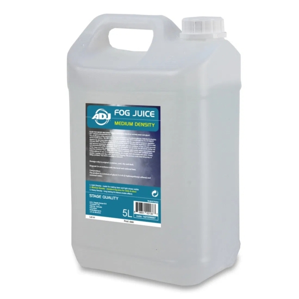 ADJ Fog Juice 2, Medium - 5 Litre (Shipped in 4's)