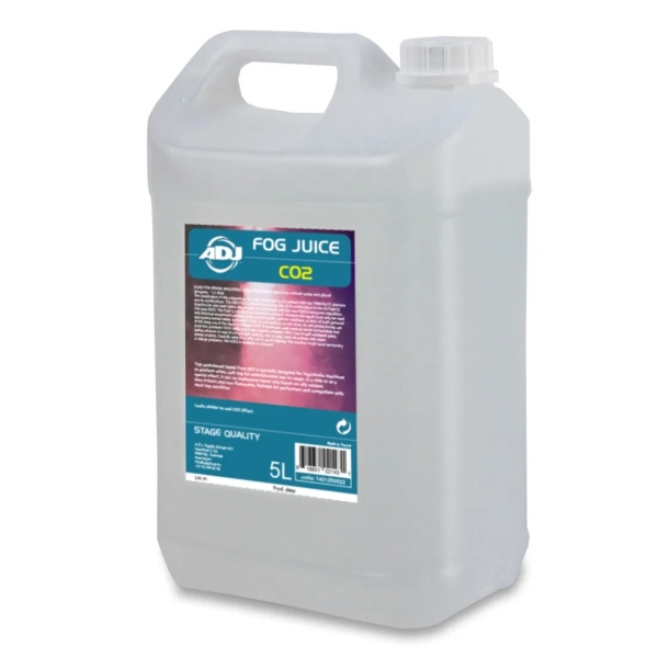 ADJ Fog Juice CO2 - 5 Litre (Shipped in 4's)