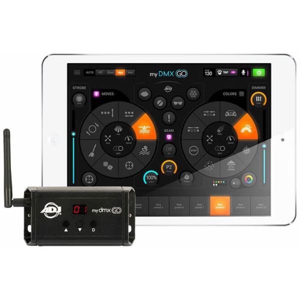 ADJ myDMX GO DMX control Software/Hardware System