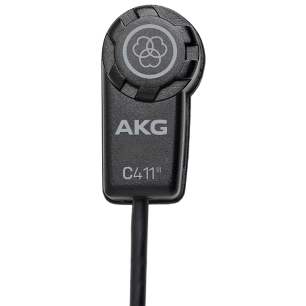 AKG C411 PP Miniature Condenser Vibration Pickup for Instruments
