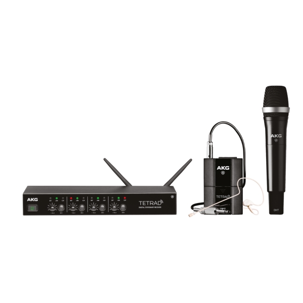 AKG DMS Tetrad V2 Mixed Radio Microphone System - 2.4 GHz