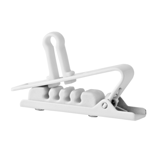 AKG H2 Crocodile Clip for AKG MicroLite Microphones - White (Pack of 5)