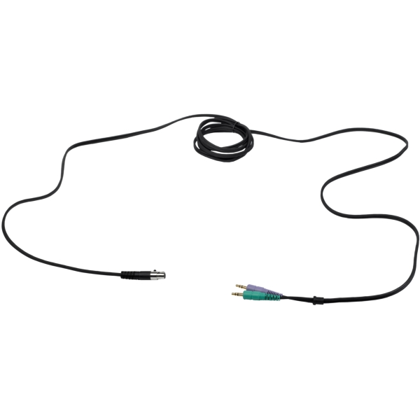 AKG MK HS MiniJack 6-Pin Mini-XLR to 2x 3.5mm Jack Headset Cable for HSC 271 and HSD 271 Headphones