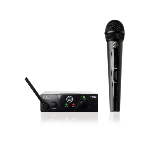 AKG WMS40 MINI Vocal Set Wireless Microphone System - ISM3 (864.850 MHz)