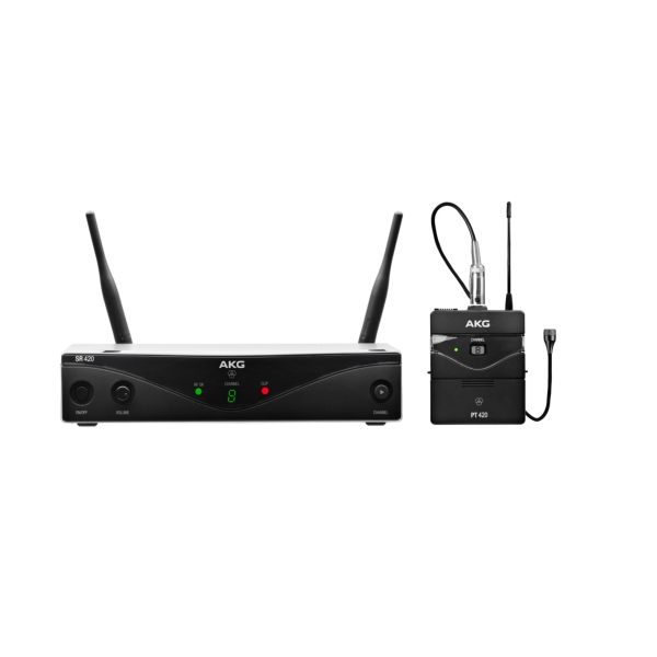 AKG WMS420 Presenter Set Wireless Microphone System - Channel 38 - 42 (Band 1-U)