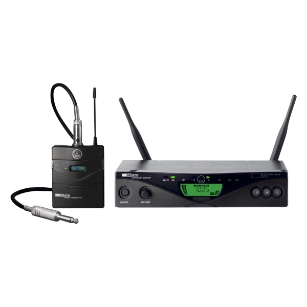 AKG WMS470 Instrument Set Wireless Microphone System - Channel 38 (Band 9U)