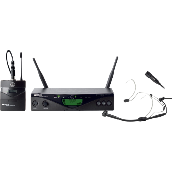 AKG SR470 Presenter Set Wireless Microphone System - Channel 38 - 42 (Band 1-U)