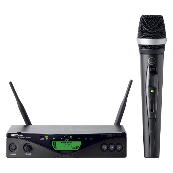 AKG WMS470 D5 Vocal Set Wireless Microphone System - Channel 38 (Band 9U)