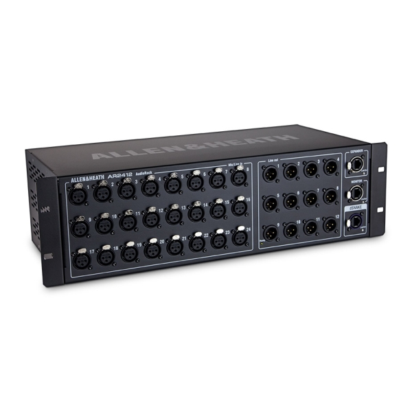 Allen & Heath AR2412 Digital Stage Box/Multicore - 24 Inputs, 12 Outputs @ 48 kHz