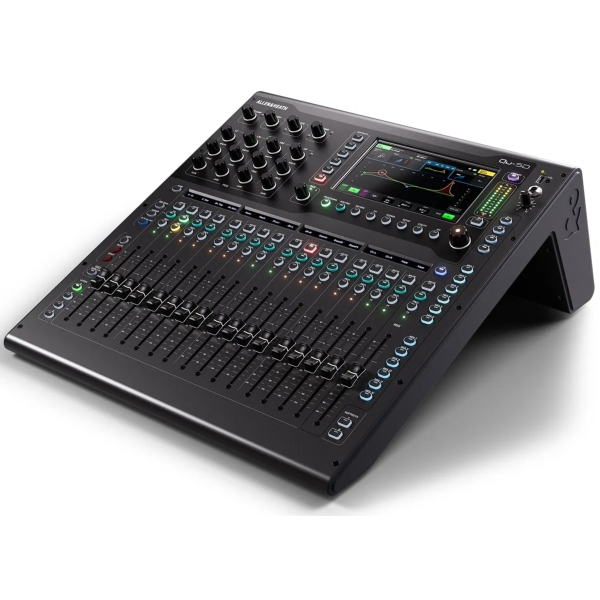 Allen & Heath Qu-5D Rack Mount Digital Mixer with Dante, 16 Inputs & 12 Outputs