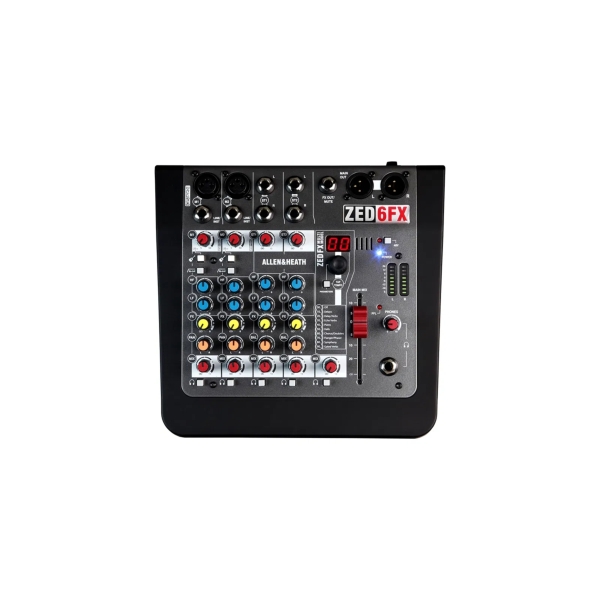 Allen & Heath ZED-6FX Analogue Mixer with FX