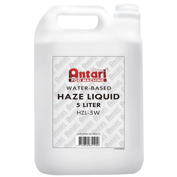 Antari HZL-5W Water Based Hazer Fluid, 20 Litre
