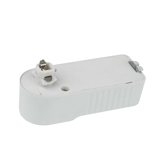 Artecta 1-Circuit Display Track Power Adaptor - White