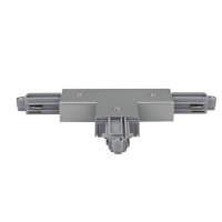 Artecta 1-Circuit Display Track Left T-Connector - Silver