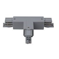 Artecta 3-Circuit Display Track Left T-Connector - Silver Artecta 3-Circuit Display Track Left T-Connector - Silver