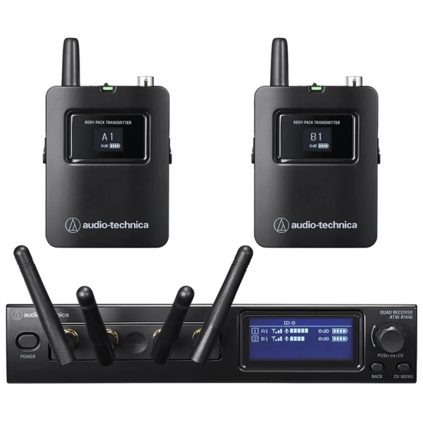Audio-Technica ATW-1421 System 20 PRO DUAL Bodypack System - 2.4GHz