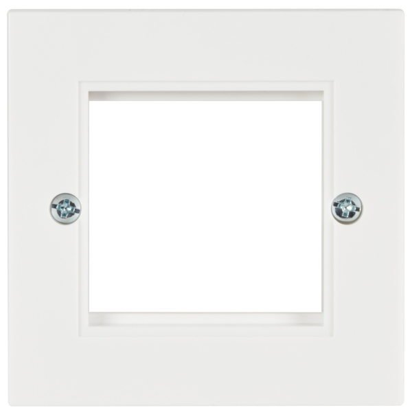 av:link Single Gang Wall Plate Frame for 2 Modules