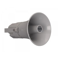 Biamp HM25-G Ultra Long Throw PA Horn, 25W @ 100V Line - IP66 - Grey Biamp HM25-G Ultra Long Throw PA Horn, 25W @ 100V Line - IP66 - Grey