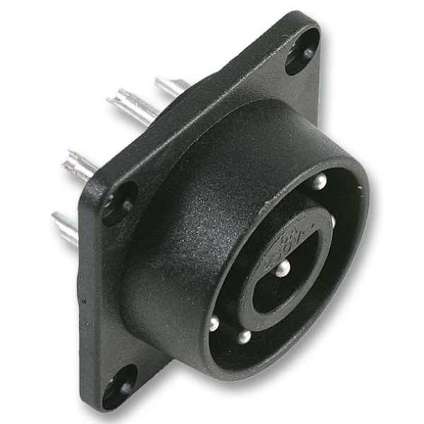 Bulgin PX0959/P 8-Pole Chassis Mount Male Connector